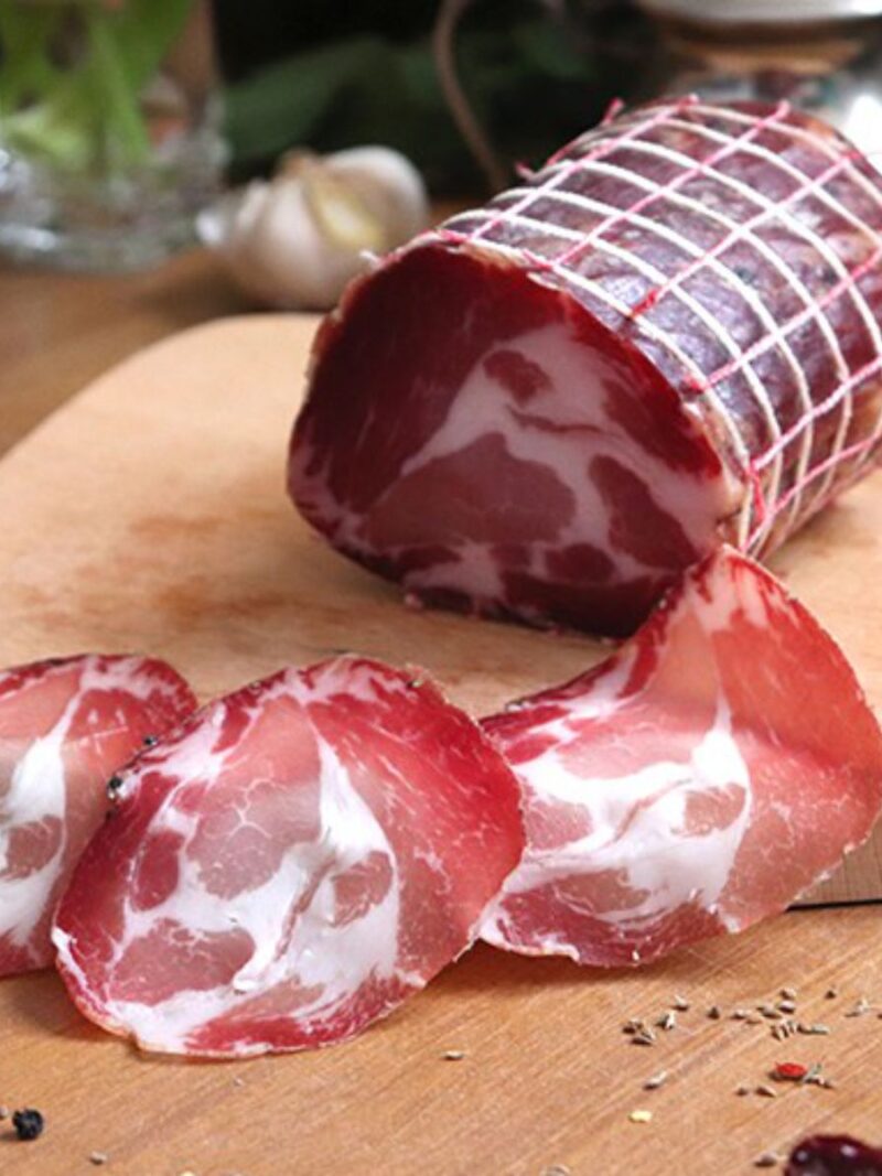 Capicollo stagionato 600gr