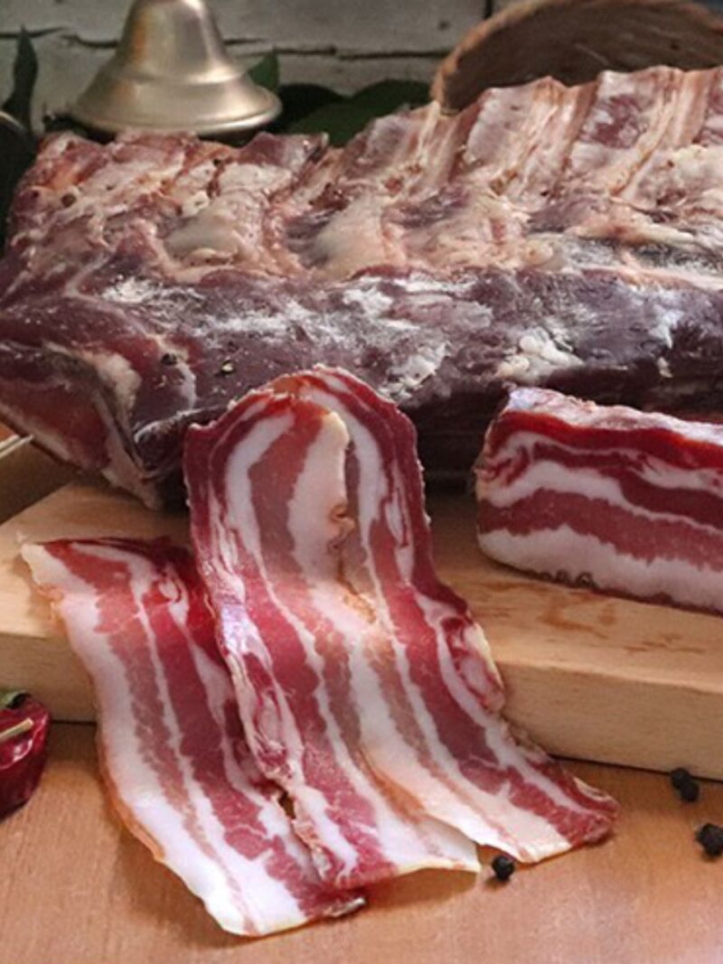 Pancetta tesa stagionata 300gr