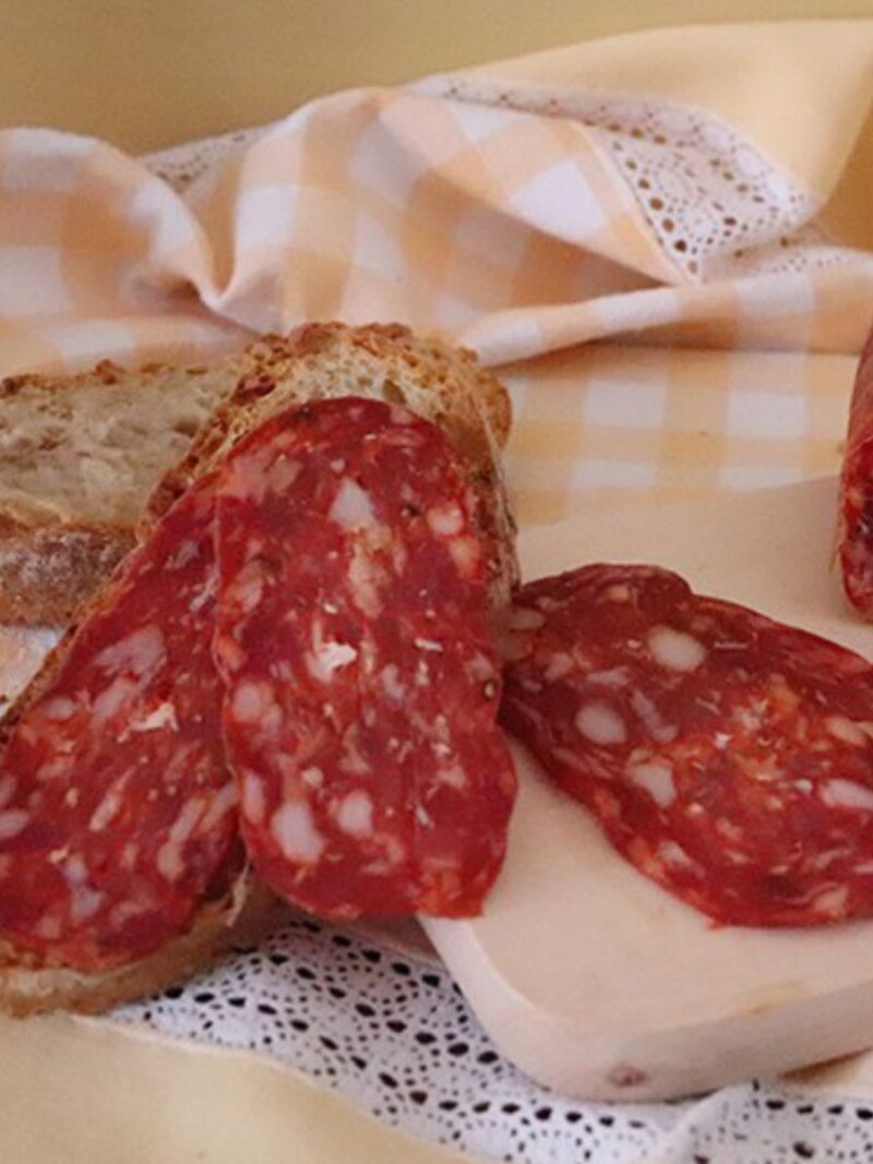 Pressatella stagionata piccante 300gr